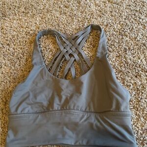 Lululemon Free to Be Gray Sports Bra